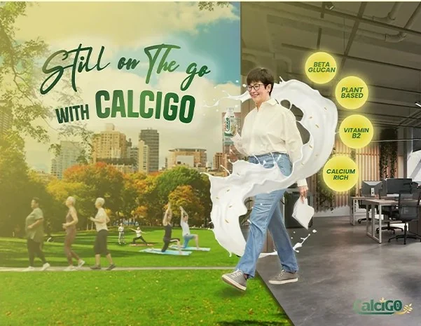 Still on the Go, CalciGo · campaign KV